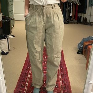 Khaki trousers